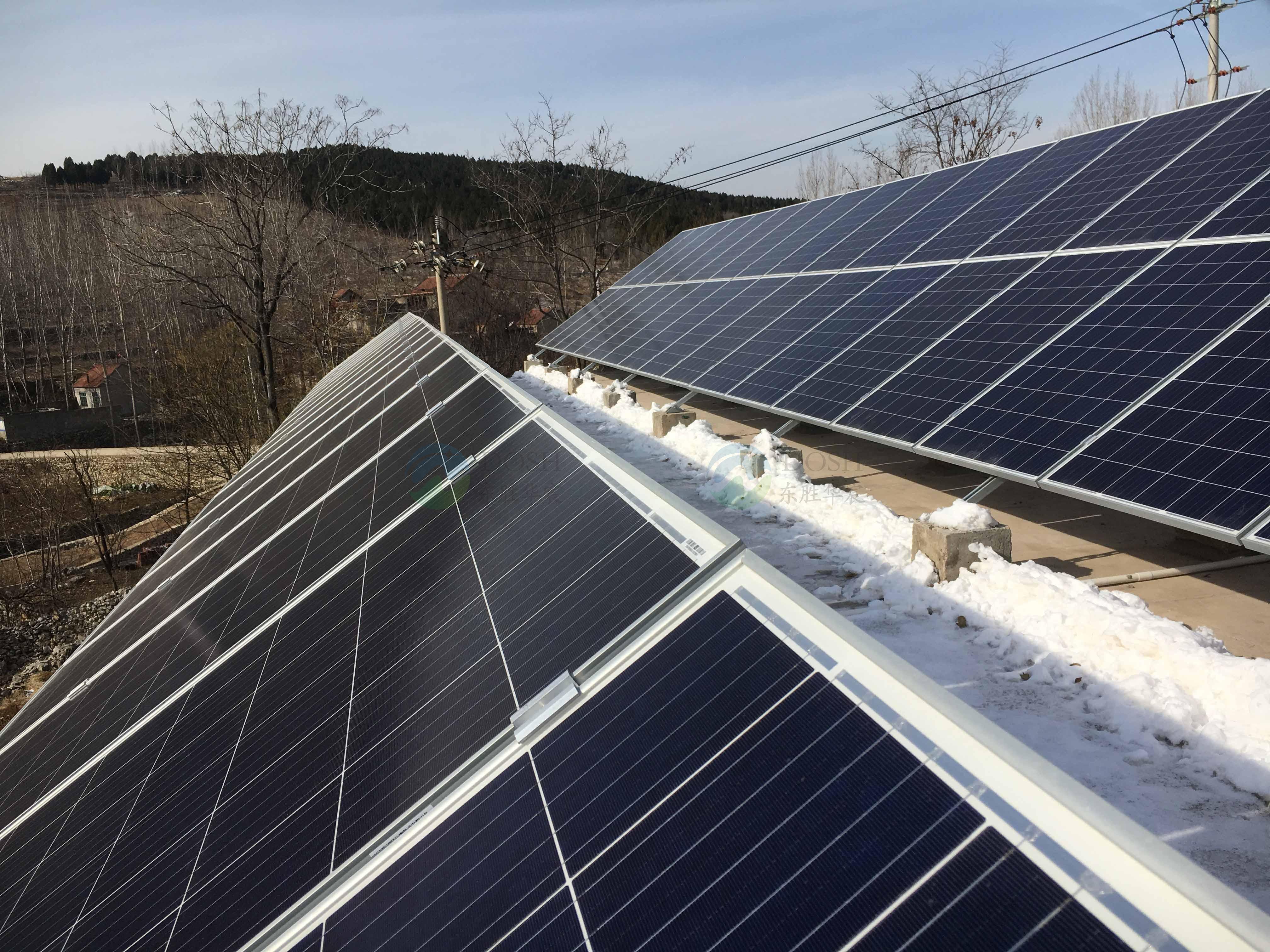 山東省石萊鎮(zhèn)多個村光伏電站