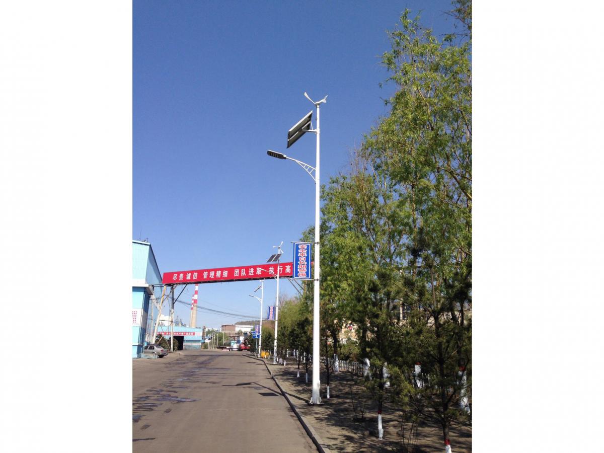 中煤集團風光互補路燈